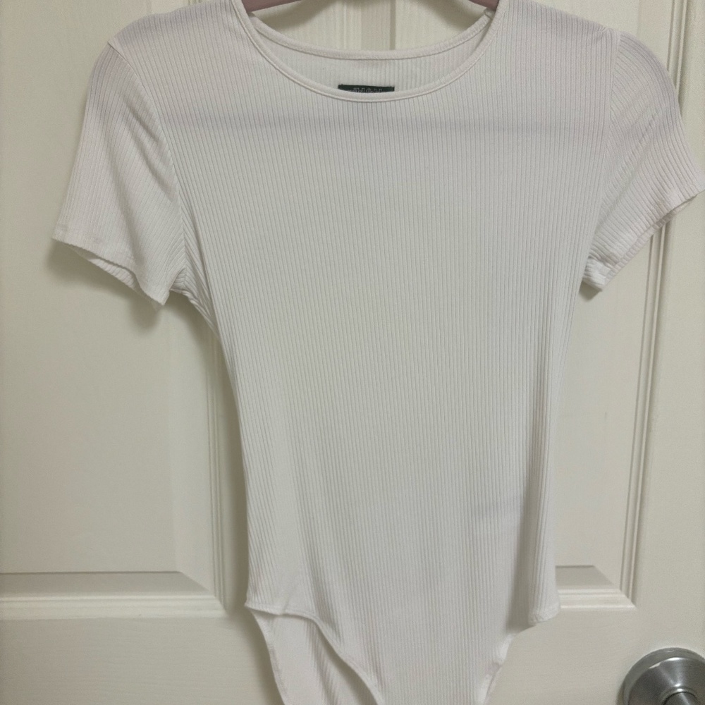 White Bodysuit Openback